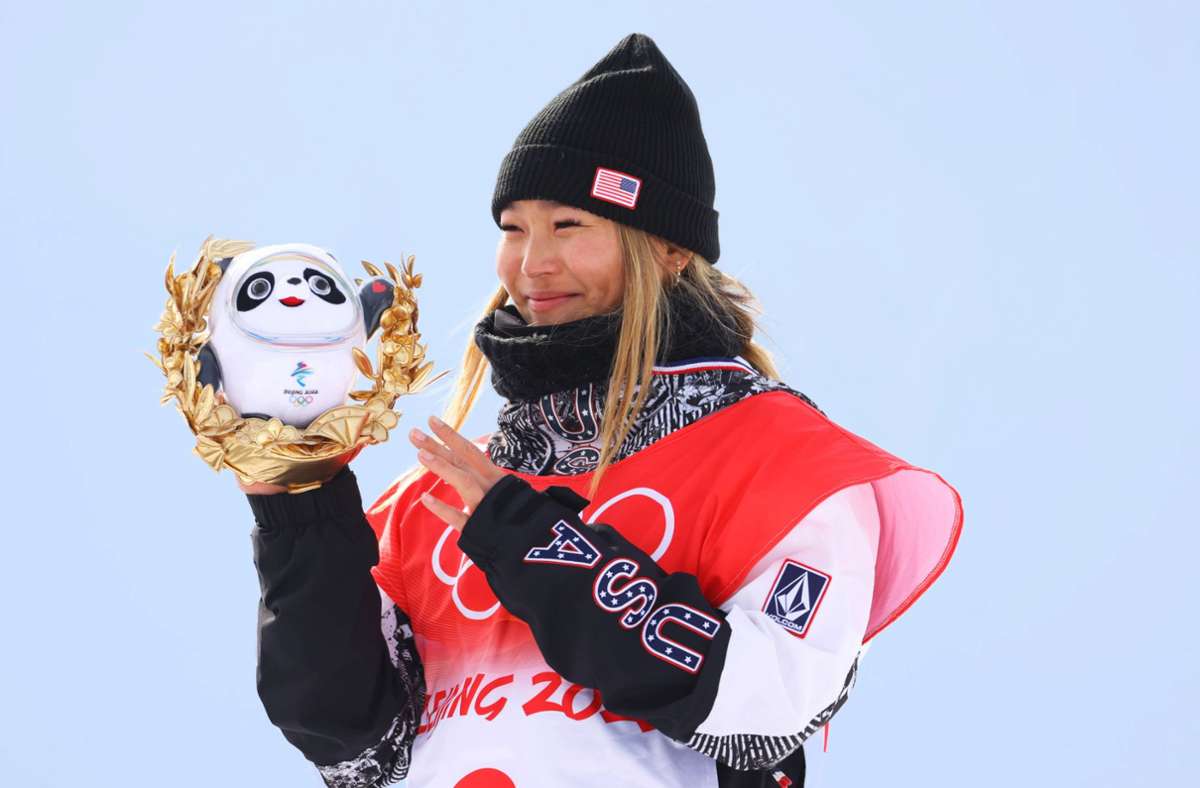 Snowboarderin Chloe Kim (USA): „Ich fahre nicht Snowboard, um alles zu gewinnen. Sondern ich tue es, weil ich es liebe.“