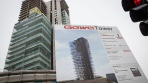 Rund 35 Millionen Euro hat die Projektgesellschaft Gewa 5 to 1 über eine Anleihe eingesammelt, um den Wohnturm zu finanzieren. Foto: dpa