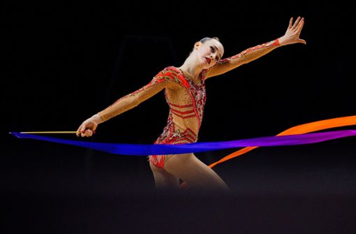 Darja Varfolomeev ist die bislang erfolgreichste deutsche Sportgymnastin. Foto: dpa/Rolf Vennenbernd