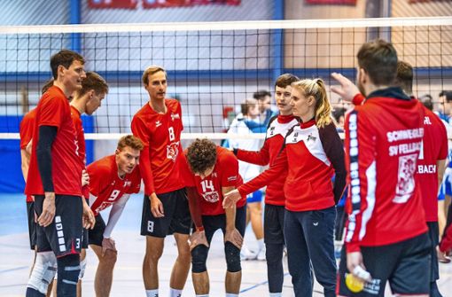 Kaum mehr eine Chance auf den Regionalliga-Verbleib für  Alexandra Berger  und die Männer des SV Fellbach. Foto: Heiko Potthoff
