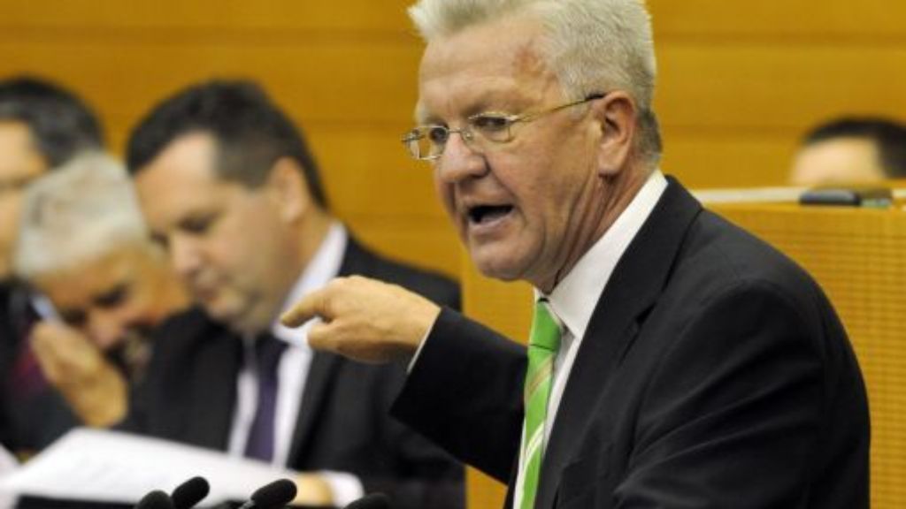 Koalition: Kretschmann schließt Schwarz-Grün aus