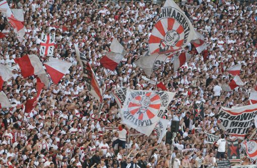 Zumindest auf die Fans kann sich der VfB auch in Liga zwei verlassen. Foto: Pressefoto Baumann