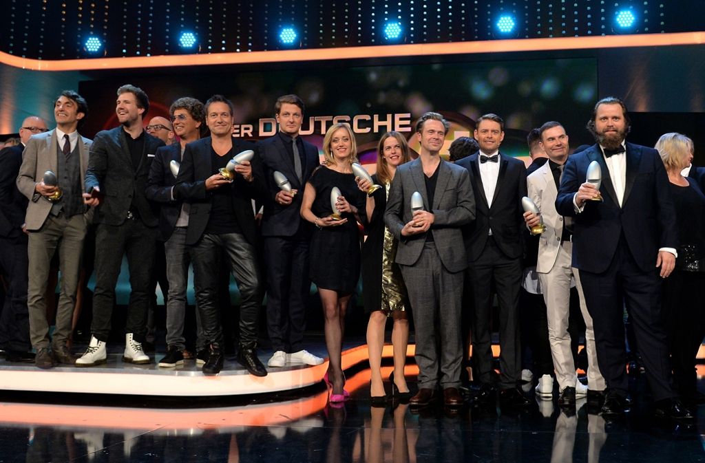 Die versammelten Preisträger des Comedypreises 2016.