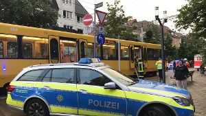 Tatort Nordbahnhofstraße in Stuttgart: Die Polizei sucht die Täter, die einen Stadtbahnfahrer nach einem Unfall angegriffen haben. Foto: 7aktuell.de/Sven Adomat