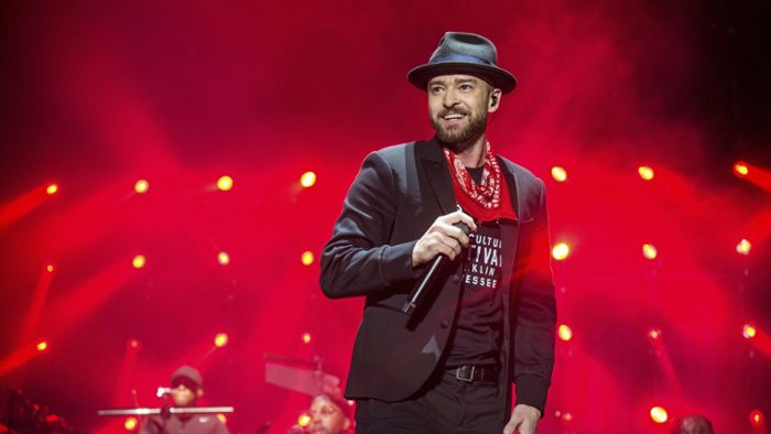 Justin Timberlake feiert Comeback auf Football-Bühne