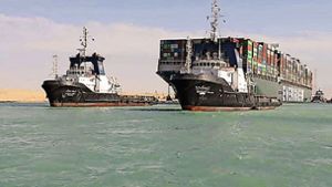 Piraten könnten aus dem Schiffsunfall im Suez-Kanal lernen