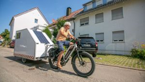 Esslinger Rentner baut Fahrrad-Camper