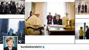 Angela Merkel ist jetzt auch auf Instagram. Foto: instagram.com/bundeskanzlerin