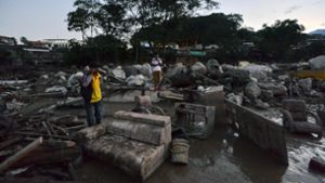 Kolumbien ist von einer schweren Unwetterkatastrophe heimgesucht worden. Foto: AFP