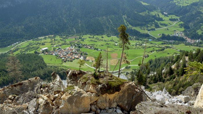 Warum ein Schweizer Bergdorf abzurutschen droht