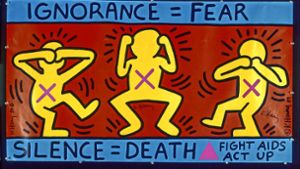 Mit seinen Bildern kämpfte Keith Haring auch gegen die Aids-Krise der achtziger Jahre. Foto: Keith Haring Foundation