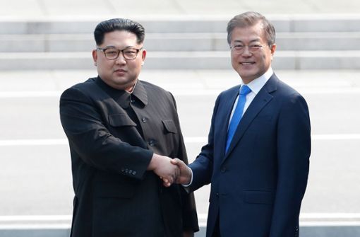 Kim Jong Un und Moon Jae-in wollen sich ein weiteres Mal treffen. Foto: Korea Summit Press Pool