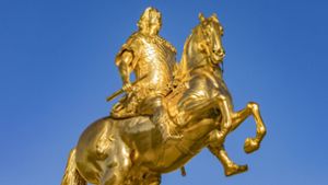 Als „Goldener Reiter“ ist das  Reiterstandbild von August dem Starken in der Dresdner Neustadt bekannt. Foto: /Westend61/Werner Dieterich