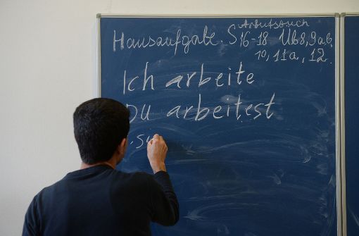 Unverzichtbar für die Integration: Deutsch lernen. Foto: dpa