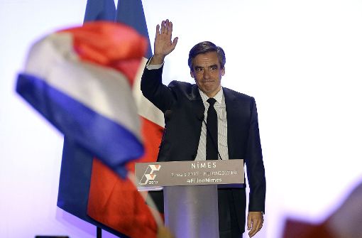 Krisenstimmung bei Frankreichs Konservativen: In der Scheinbeschäftigungsaffäre um Präsidentschaftskandidat François Fillon sind die Rufe nach einem Rücktritt lauter geworden. Foto: AP