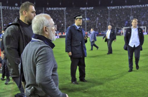 Der nächste Skandal im griechischen Fußball. Jetzt wird die Meisterschaft unterbrochen. Foto: InTime Sports/AP