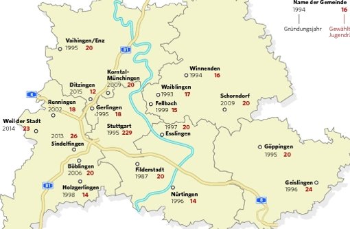 In der Region Stuttgart gibt es 19 Jugendgemeinderäte. Foto: StZ, zap,oli