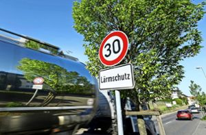 Erst Anfang des Jahres war eine Geschwindigkeitsbegrenzung für die Beihinger Straße gefordert und durch das Landratsamt abgelehnt worden. Foto: Archiv (