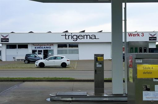 Bei der Trigema-Tankstelle in Rangendingen sind am Donnerstag die Zapfsäulen defekt gewesen. Foto: Beiter