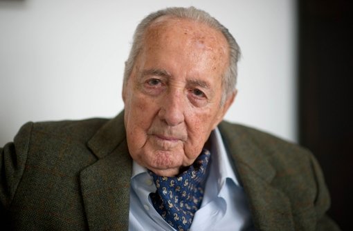 Peter Scholl-Latour wurde 90 Jahre alt. Foto: dpa