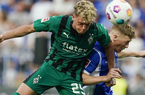 Borussia Mönchengladbach erkämpfte sich einen Punkt in Darmstadt. Foto: dpa/Uwe Anspach