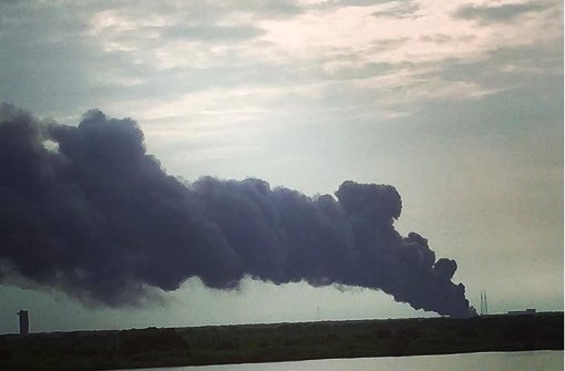 In Cape Canaveral ist es zu einer Explosion auf dem Weltraumbahnhof gekommen. Foto: INSTAGRAM / runswithwine