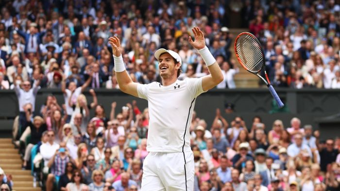 Andy Murray holt Wimbledon-Titel