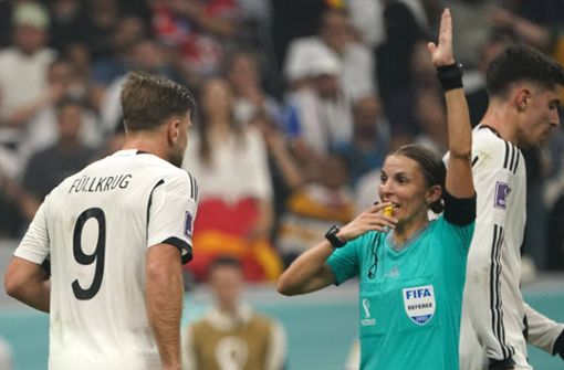 Stéphanie Frappart leitete das historische WM-Spiel Deutschland gegen Costa Rica souverän. Foto: Imago//Chai von der Laage