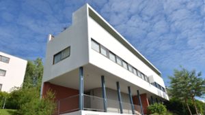 Wahrscheinlich das berühmteste Gebäude in der Weißenhofsiedlung: Ein Doppelhaus von Le Corbusier. Es gehört bereits der Stadt Stuttgart. 36 weitere Häuser soll das städtische Wohnungsunternehmen kaufen. Foto: dpa