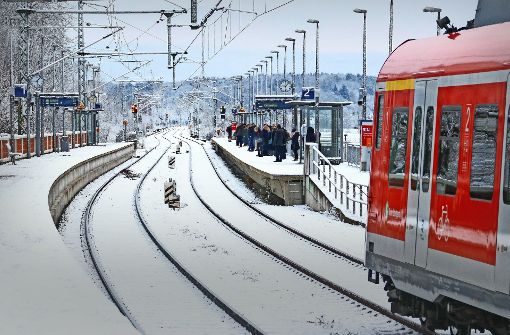 Nach dem Bahnhof Renningen-Malmsheim  endet die zweigleisigen Strecke, danach geht es einspurig in Richtung Weil der Stadt – was Probleme bereiten könnte. Foto: factum/Granville