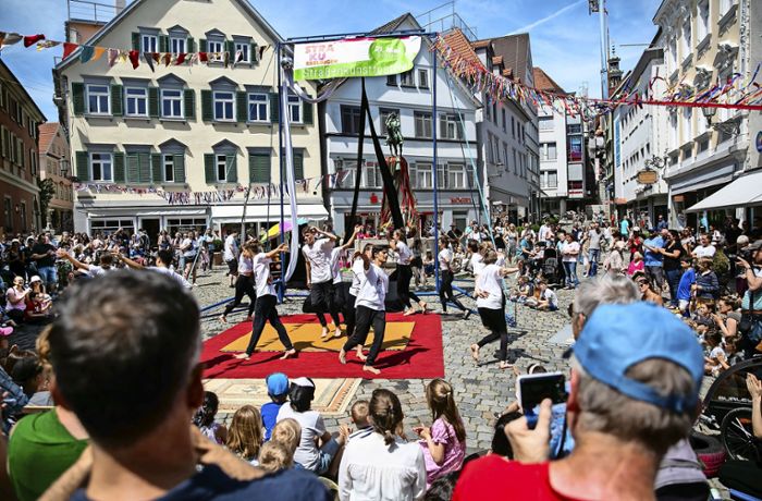 Esslinger Straßenkunstfestival: Kleinkunst zaubert ein Lächeln ins Gesicht