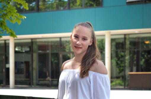 Mandy Hoffmann ist 14 und hat das Abitur schon in der Tasche. Foto: dpa