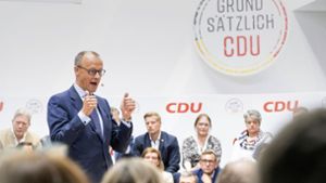 Friedrich Merz setzt in der CDU den Ton – und zwar überraschend verbindlich. Foto: Imago/Chris Emil Janssen
