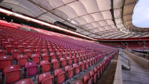 Darf bald mit 6000 Zuschauern zumindest teilweise gefüllt werden: Die Stuttgarter Mercedes-Benz-Arena. Foto: Pressefoto Baumann/Julia Rahn