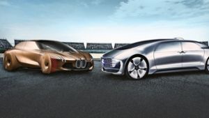 Daimler und BMW arbeiten an den  selbstfahrenden Autos der Zukunft. Foto: Daimler AG