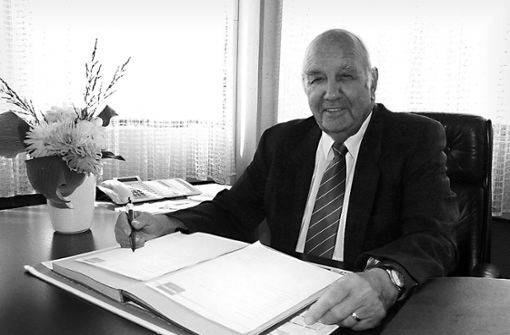 Helmut Reißer war ein schwäbischer Unternehmer, wie er im Buche steht: pflichtbewusst, sparsam,  fürsorglich gegenüber den Mitarbeitern. Foto: Reisser