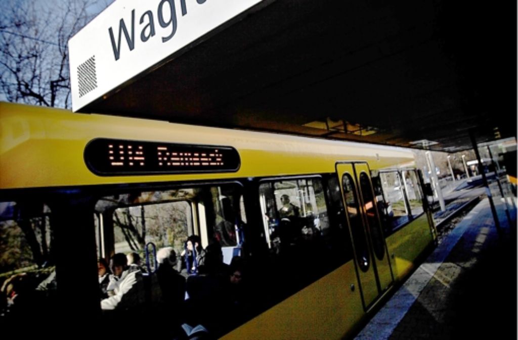 Die Stadtbahn-Station Wagrainäcker: Ihre Schließung ist kein Thema mehr. Foto: Leif Piechowski