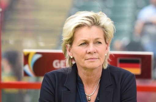 Die Enttäuschung steht ihr ins Gesicht geschrieben: Bundestrainerin Silvia Neid. Foto: dpa