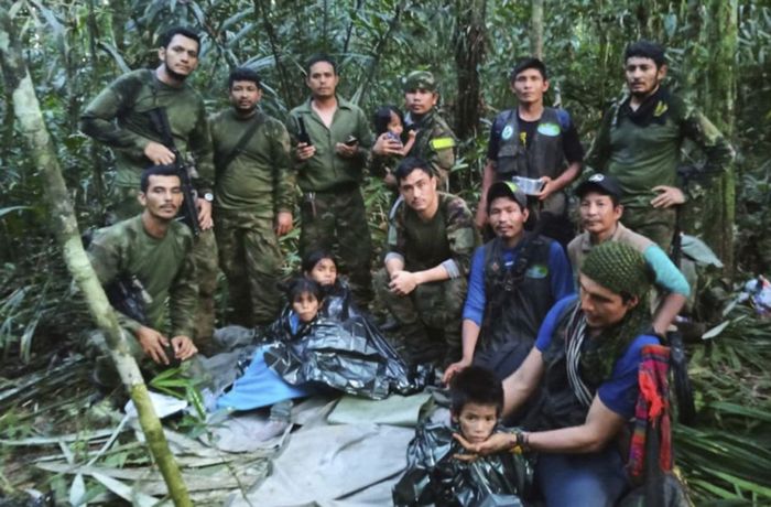 Suche nach 40 Tagen beendet: Kinder nach Flugzeugabsturz im Regenwald Kolumbiens  gerettet