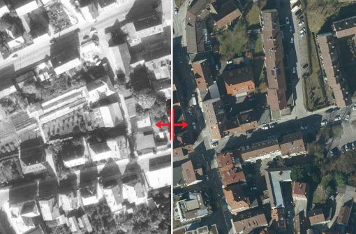 Stuttgart von oben - Epplestraße in Degerloch: Die ...