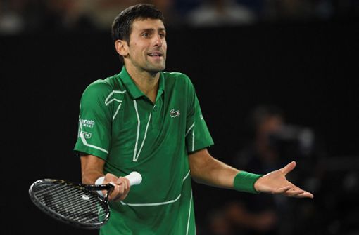 Tennis-Profi Novak Djokovic Foto: AFP/GREG WOOD