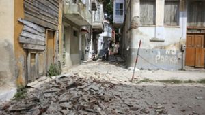 Tote bei schwerem Erdbeben an der Ägäisküste