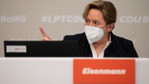 Susanne Eisenmann rügt in Rede  Opposition