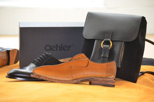 Die Marbacher Lederfabrik Oehler fertigt seit 13 Jahren Schuhe und Accessoires aus hochwertigstem Leder.  Foto: Tanja Schaaf