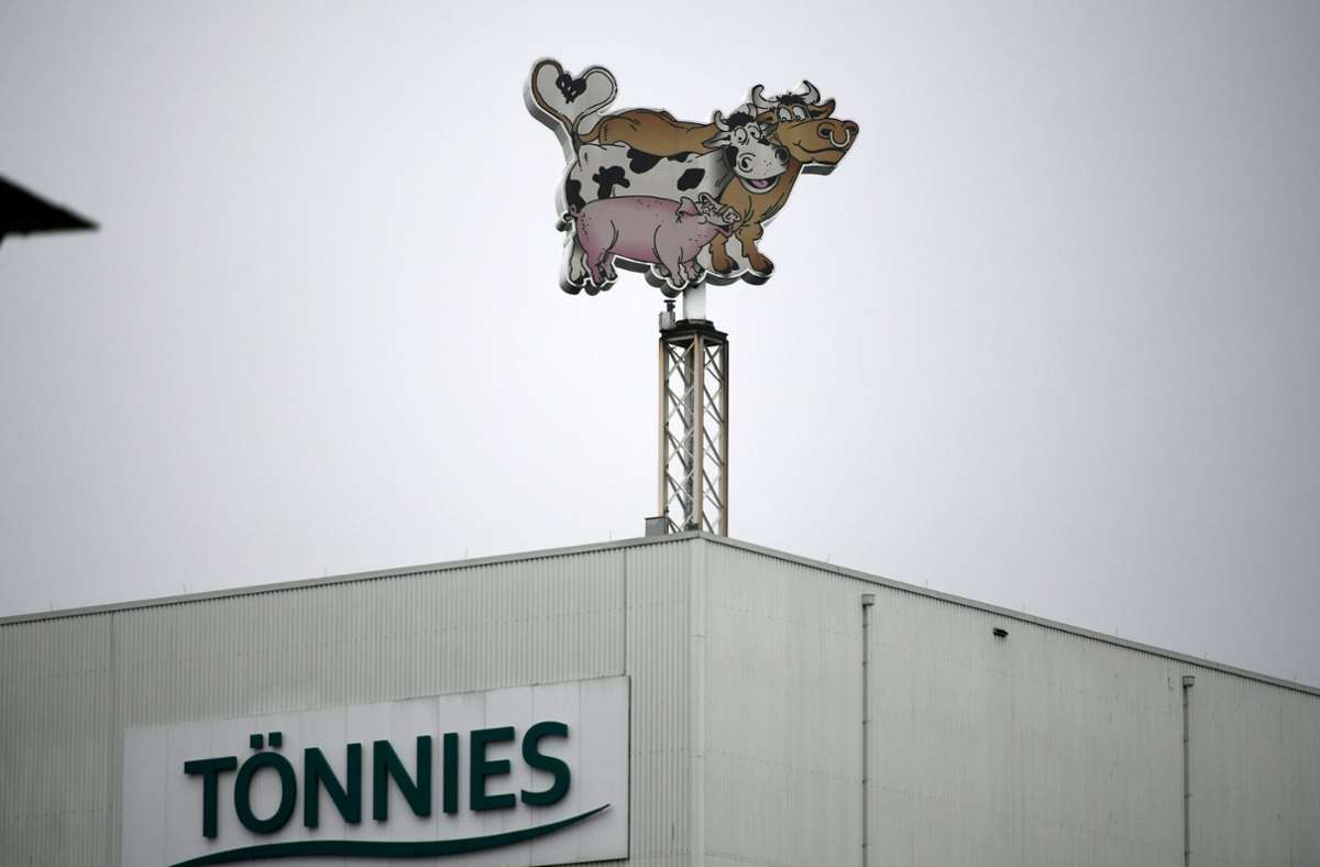 Das Tönnies-Firmengebäude (Archivbild) Foto: AFP/INA FASSBENDER