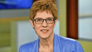 Pocht auf Entlastungen der Bürger: CDU-Generalsekretärin Kramp-Karrenbauer. Foto: dpa