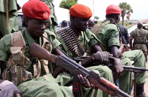 Zwei Fraktionen des Militärs im Südsudan befehden sich gegenseitig. Foto: EPA FILE