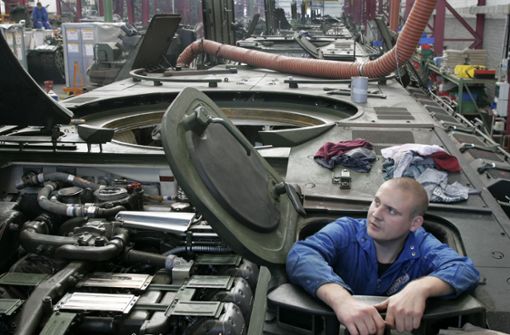 Die Panzer von Rheinmetall  wurden von der Ukraine  bereits angefragt. Foto: Imago/Jochen Eckel