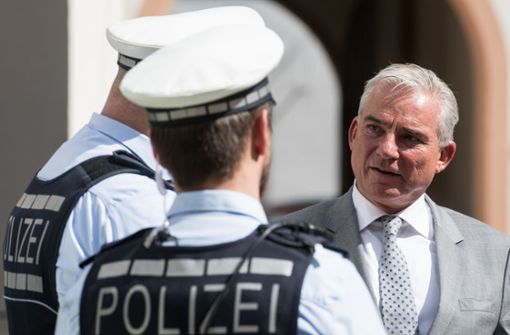 Landesinnenminister Thomas Strobl (CDU) hat eine Sicherheitspartnerschaft mit verschiedenen Großstädten im Land geschlossen. Foto: dpa