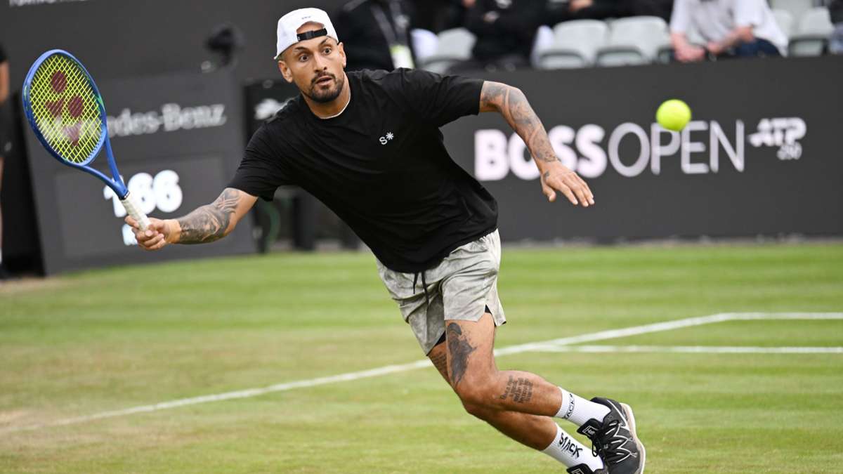 Boss Open - Kyrgios-Comeback endet im Stuttgarter Achtelfinale